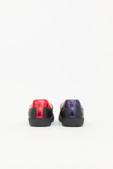 Gucci Leather Ace Web Sneaker