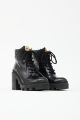 Gucci Leather Apollo GG Boot