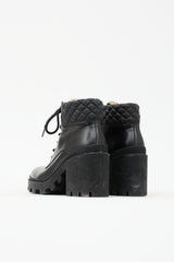 Gucci Leather Apollo GG Boot