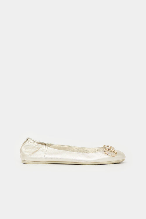 Gucci Leather Ballet Flat