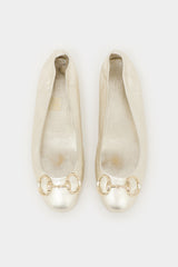 Gucci Leather Ballet Flat