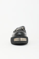 Gucci Leather Damien Platform Loafer