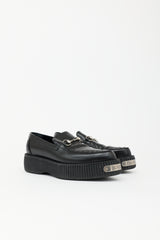 Gucci Leather Damien Platform Loafer