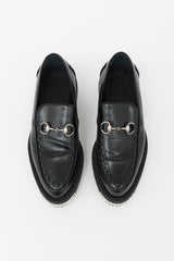 Gucci Leather Damien Platform Loafer