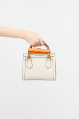 Gucci Leather Diana Small Tote Bag