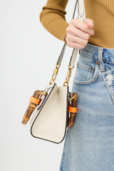 Gucci Leather Diana Small Tote Bag