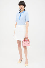 Gucci Leather Diana Small Tote Bag