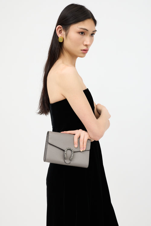 Gucci Leather Dionysus Wallet On Chain