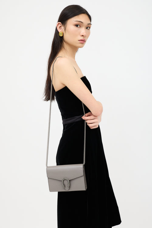 Gucci Leather Dionysus Wallet On Chain