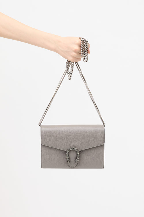 Gucci Leather Dionysus Wallet On Chain