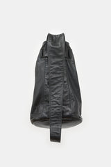 Gucci Leather Drawstring Bag