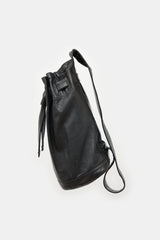 Gucci Leather Drawstring Bag