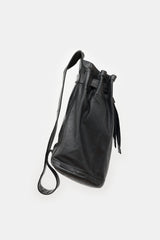 Gucci Leather Drawstring Bag