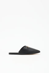 Gucci Leather Flat Mule
