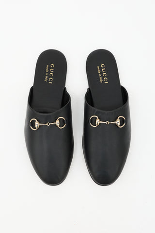 Gucci Leather Flat Mule