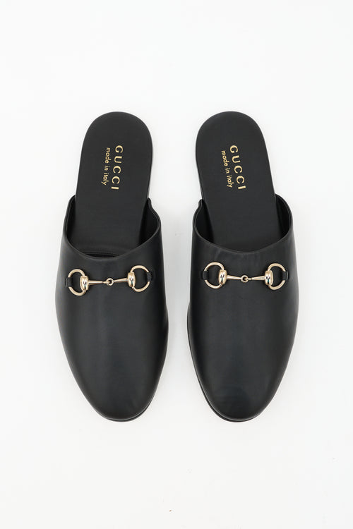 Gucci Leather Flat Mule
