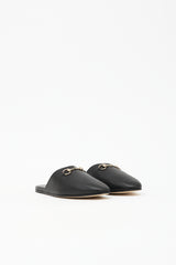 Gucci Leather Flat Mule