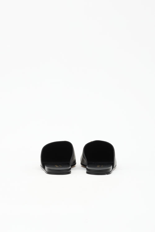 Gucci Leather Flat Mule