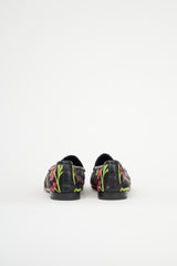 Gucci Leather Floral GG Loafer
