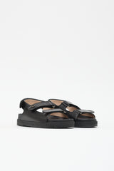Gucci Leather GG Dad Sandal