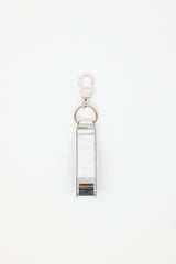 Gucci Leather GG Glam Mirror Keychain