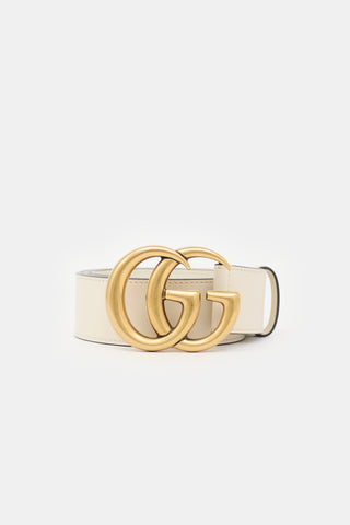 Gucci Leather GG Marmont Belt