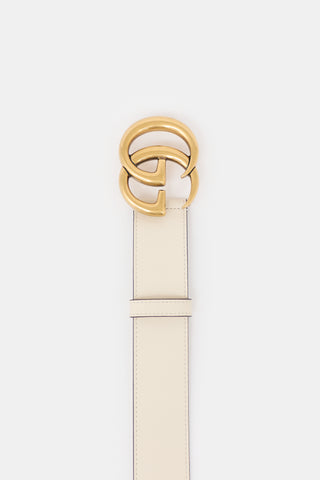 Gucci Leather GG Marmont Belt