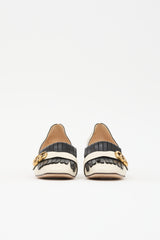 Gucci Leather GG Marmont Pump