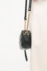 Gucci Leather GG Marmont Small Camera Bag