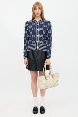 Gucci Leather Guccissima Signoria Bag