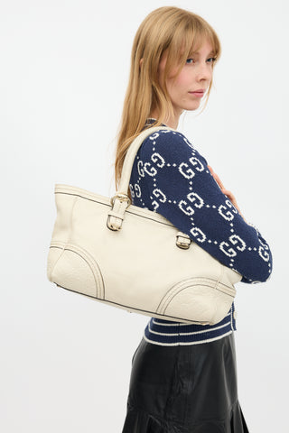 Gucci Leather Guccissima Signoria Bag