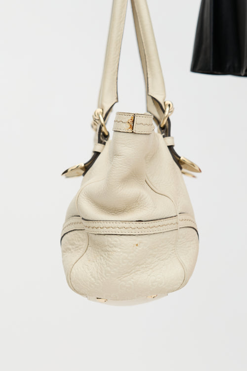 Gucci Leather Guccissima Signoria Bag