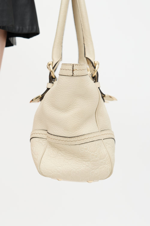 Gucci Leather Guccissima Signoria Bag