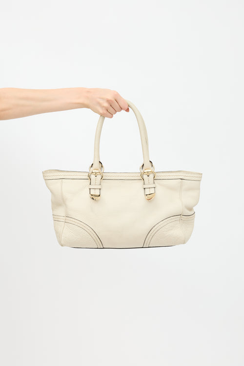 Gucci Leather Guccissima Signoria Bag