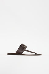 Gucci Leather Hardware Sandal
