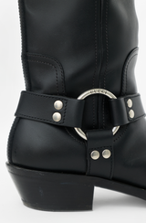 Gucci Leather Harness Boot