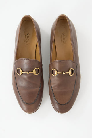 Gucci Leather Jordaan Loafer