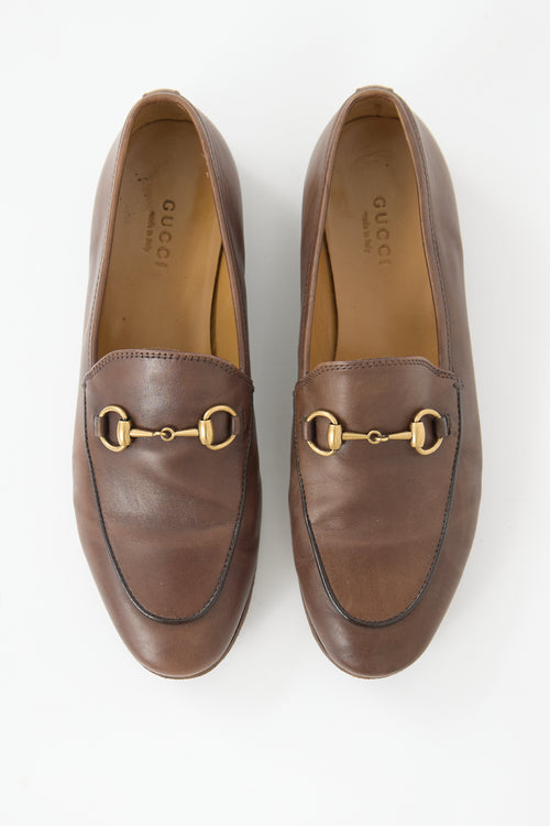 Gucci Leather Jordaan Loafer