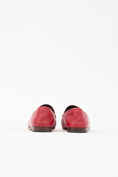 Gucci Leather Jordaan Loafer