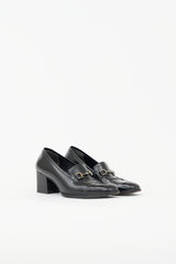 Gucci Vintage Leather Embellished Pump