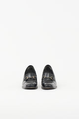 Gucci Vintage Leather Embellished Pump