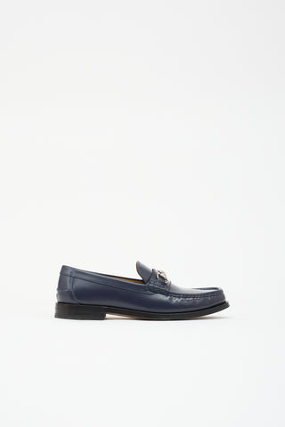 Gucci Leather Millennial Ribot Loafer