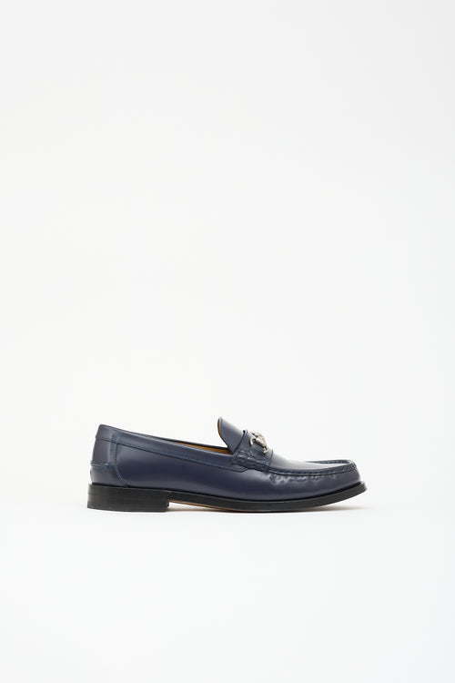 Gucci Leather Millennial Ribot Loafer
