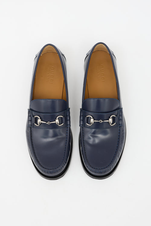 Gucci Leather Millennial Ribot Loafer