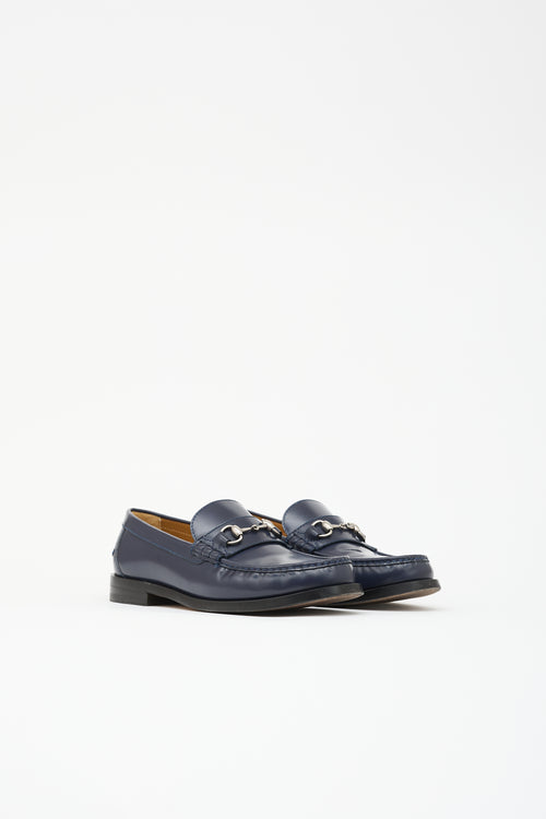 Gucci Leather Millennial Ribot Loafer