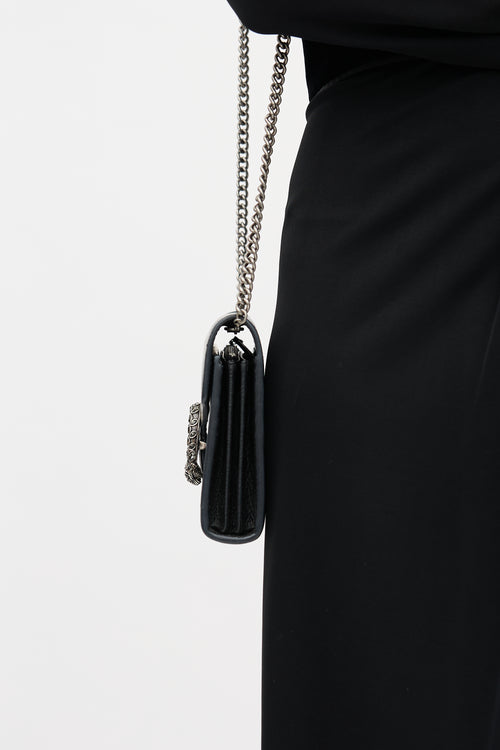 Gucci Leather Mini Dionysus Clutch Bag