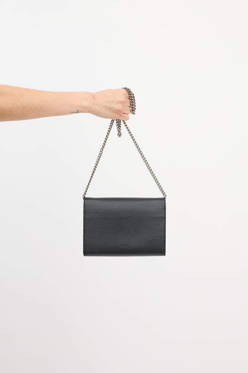 Gucci Leather Mini Dionysus Clutch Bag