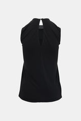 Gucci Leather Panelled Top