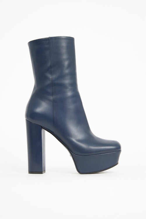 Gucci Leather Platform Boot