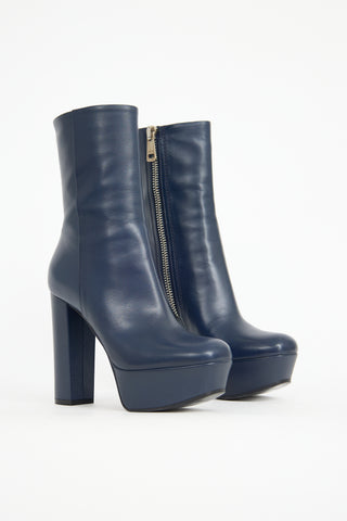 Gucci Leather Platform Boot